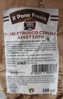 Pane etrusco cereali affettato
