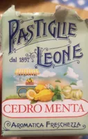 Pastiglie leone cedro menta