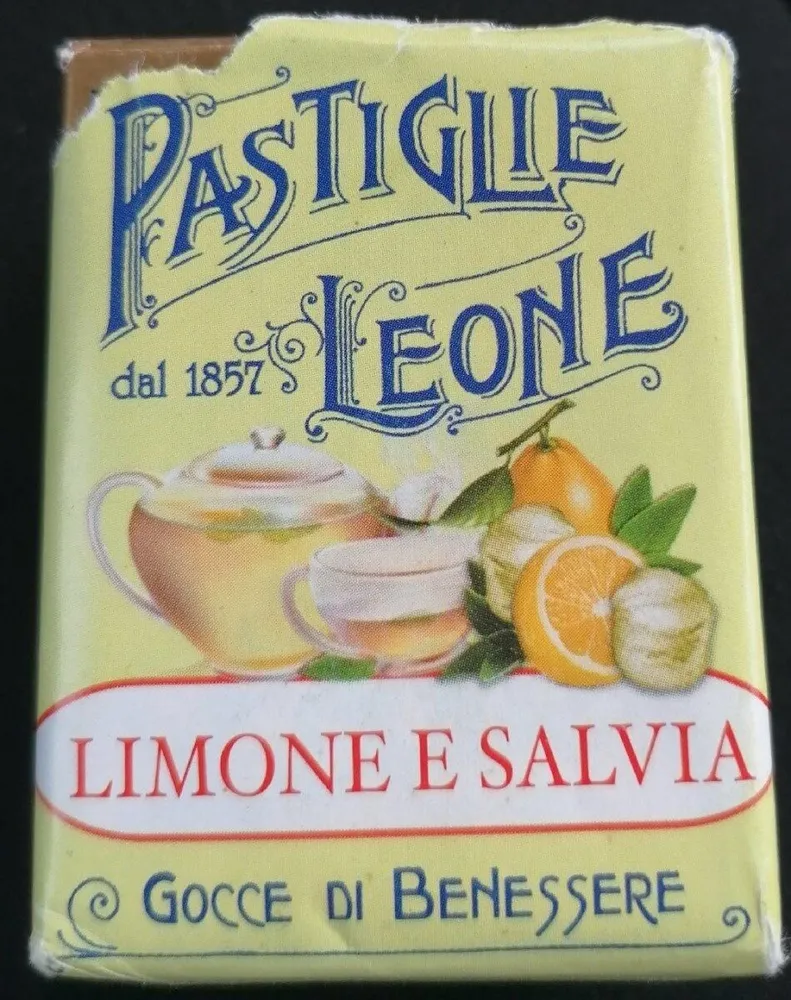 Pastiglie Leone limone e salvia