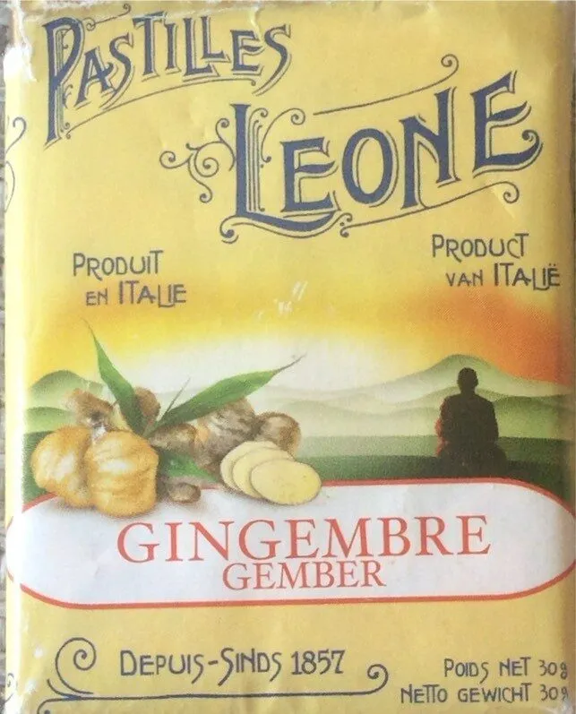 Pastilles gingembre