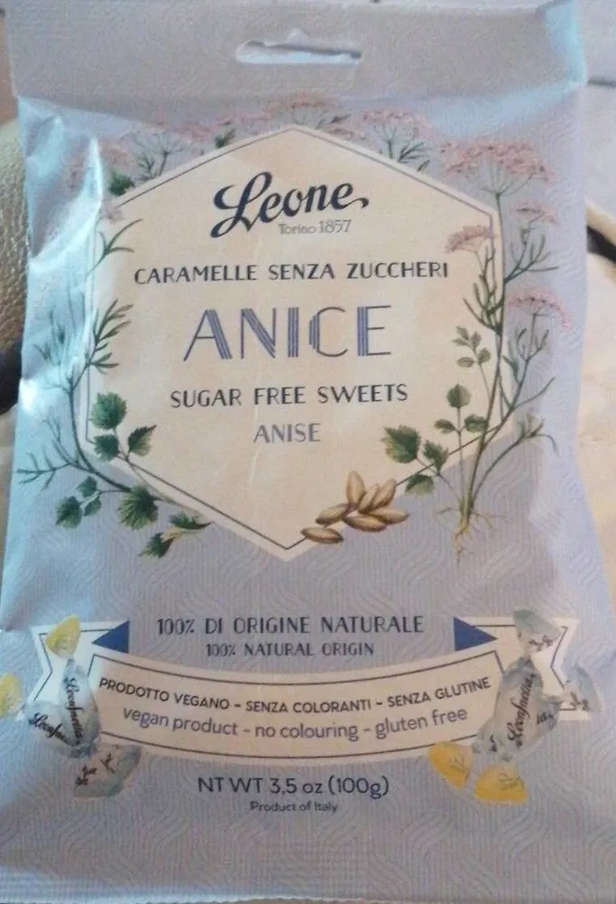 Caramelle senza zuccheri anice
