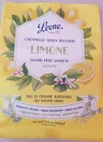 Caramelle senza zucchero limone