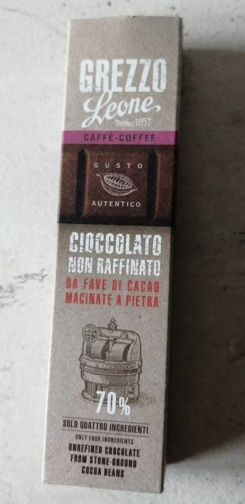 Cioccolato non raffinato