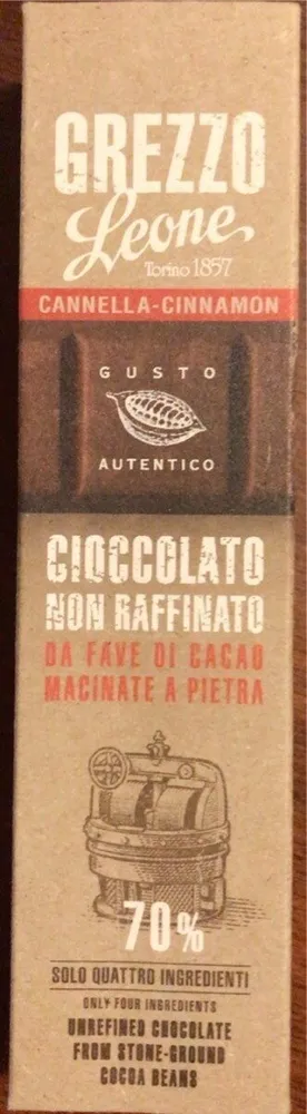 Cioccolato grezzo non raffinato