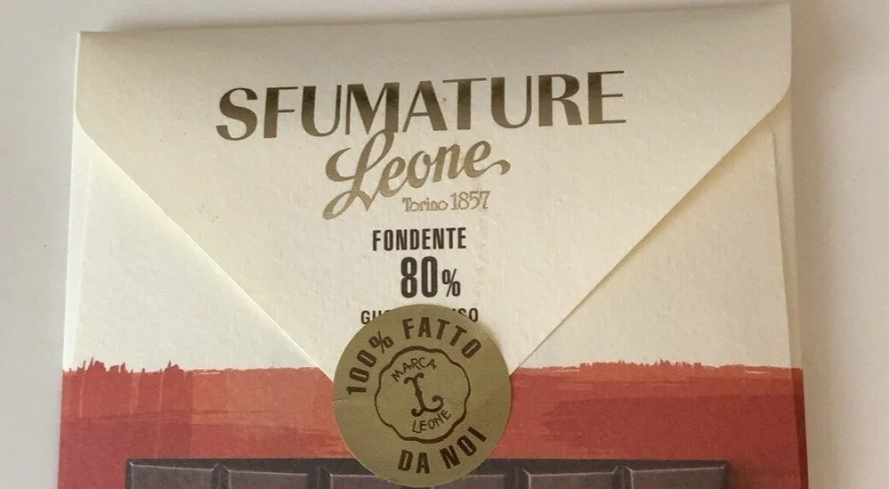 Sfumature Leone fondante 80%