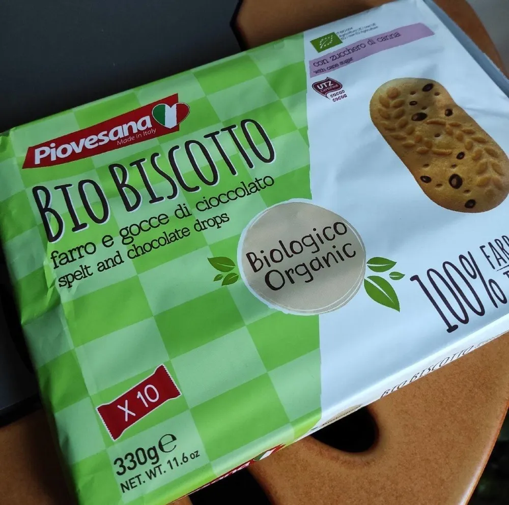 Bio Biscotto Farro e Gocce di Cioccolato