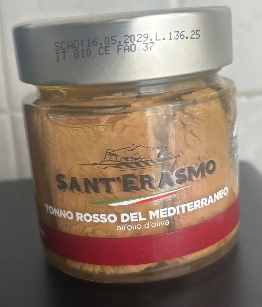 Tonno rosso del Mediterraneo all'olio d'oliva