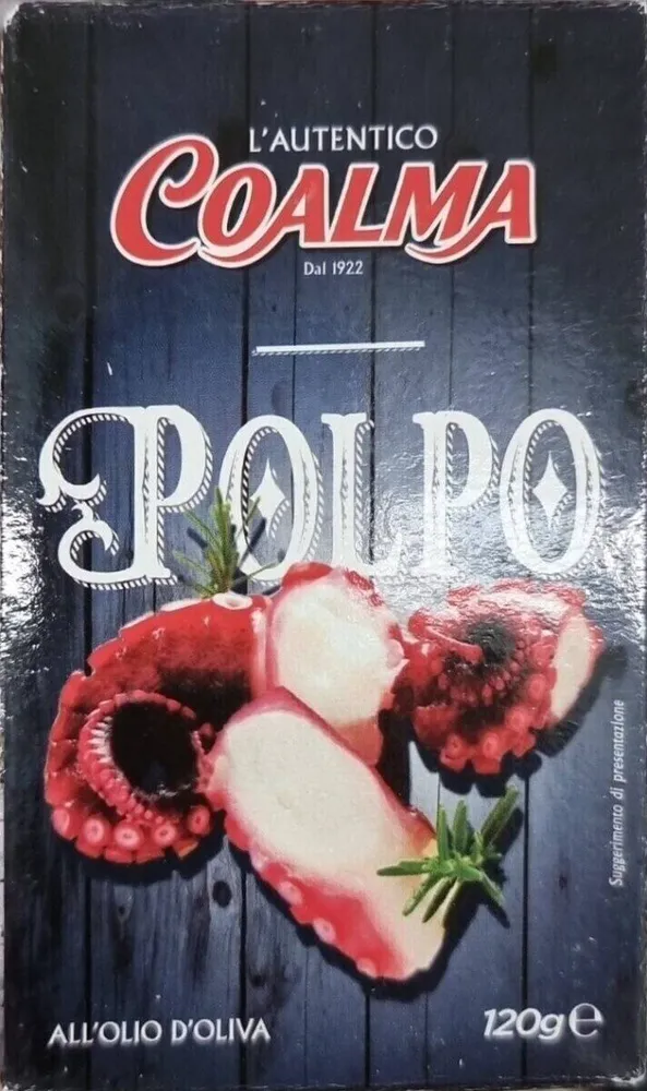 Polpo all'olio di oliva