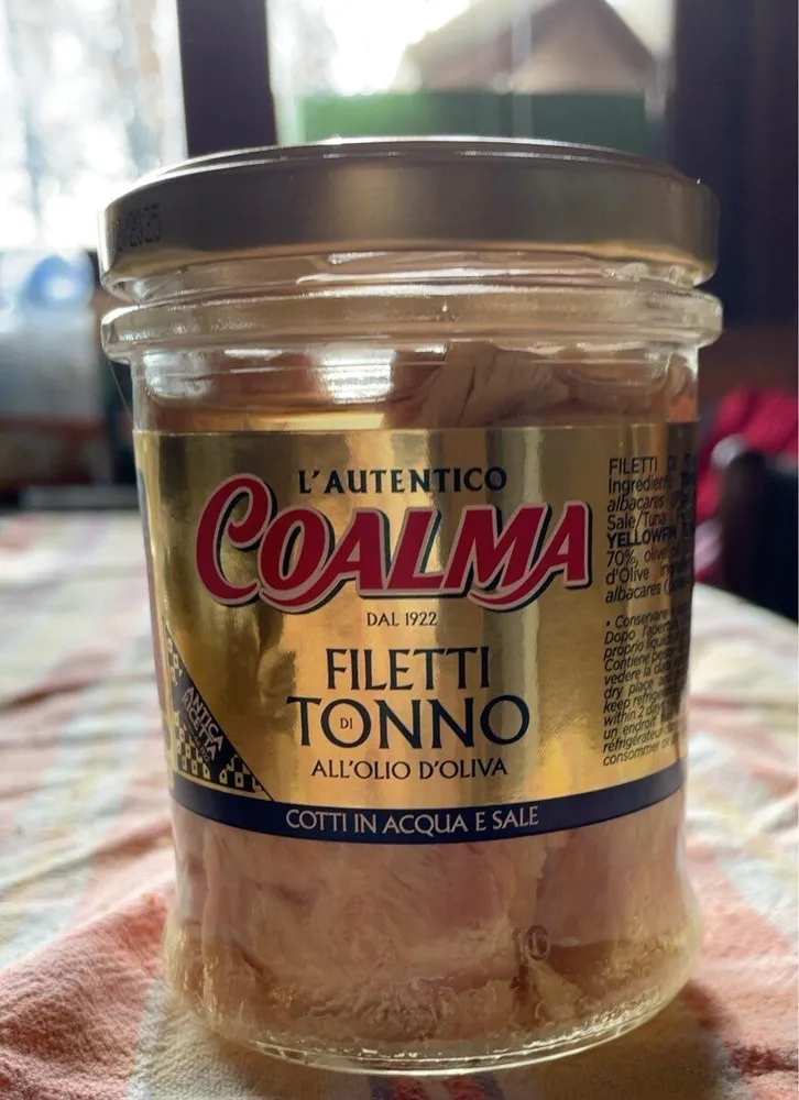 Filetti di tonno olio d’oliva