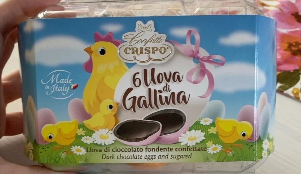 6 uova di gallina