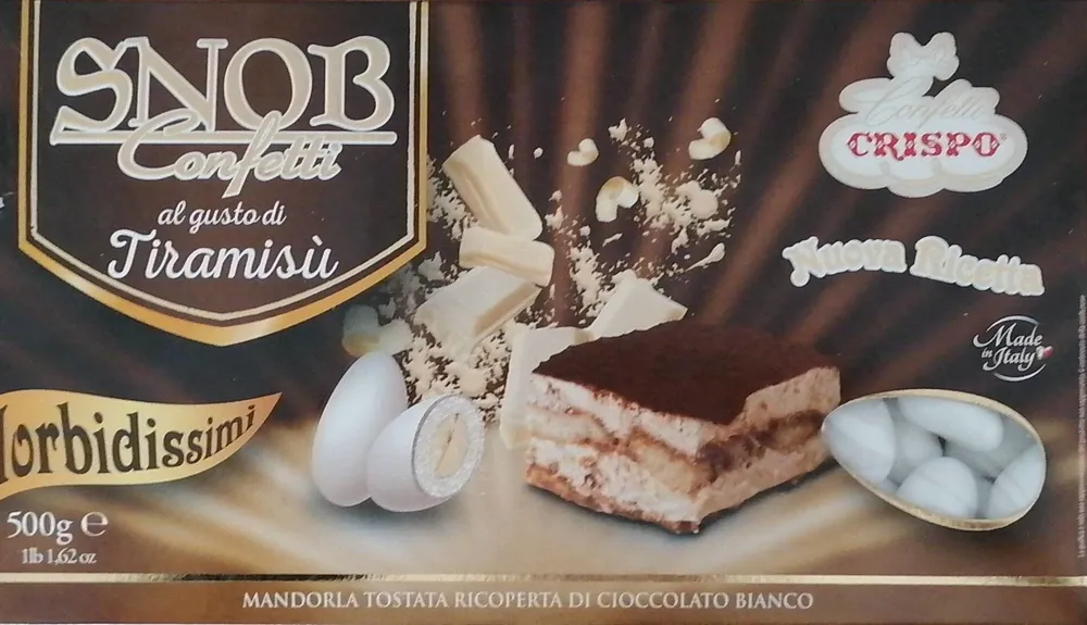 Snob confetti al gusto di tiramisù