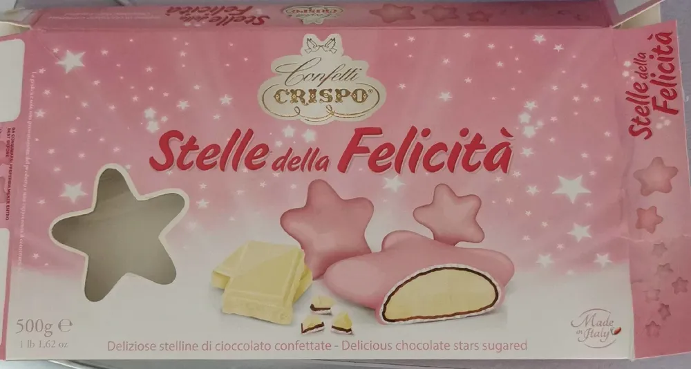 Confetti crispo stelle della felicità