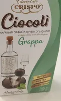 [Ciocoli] Dark chocolate pralines filled with grappa
