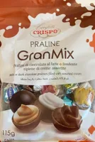 Praline di cioccolato al latte o fondente