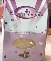 Dragées aux amandes blanc