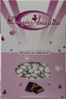Dragées chocolat coeur