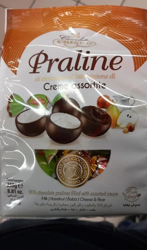 Praline di Cioccolato al latte assortite