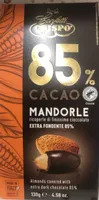 Mandorle ricoperte di cioccolato extra fondente