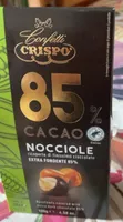 Nocciole ricoperte di cioccolato fondente 85%