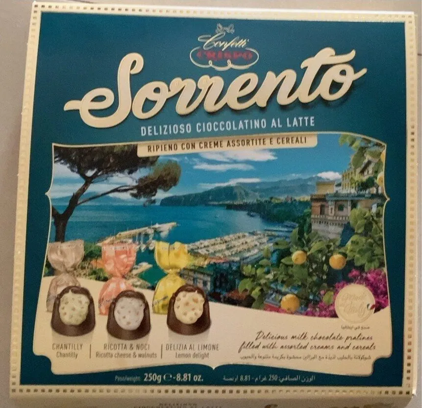Sorrento delizioso cioccolatino al latte