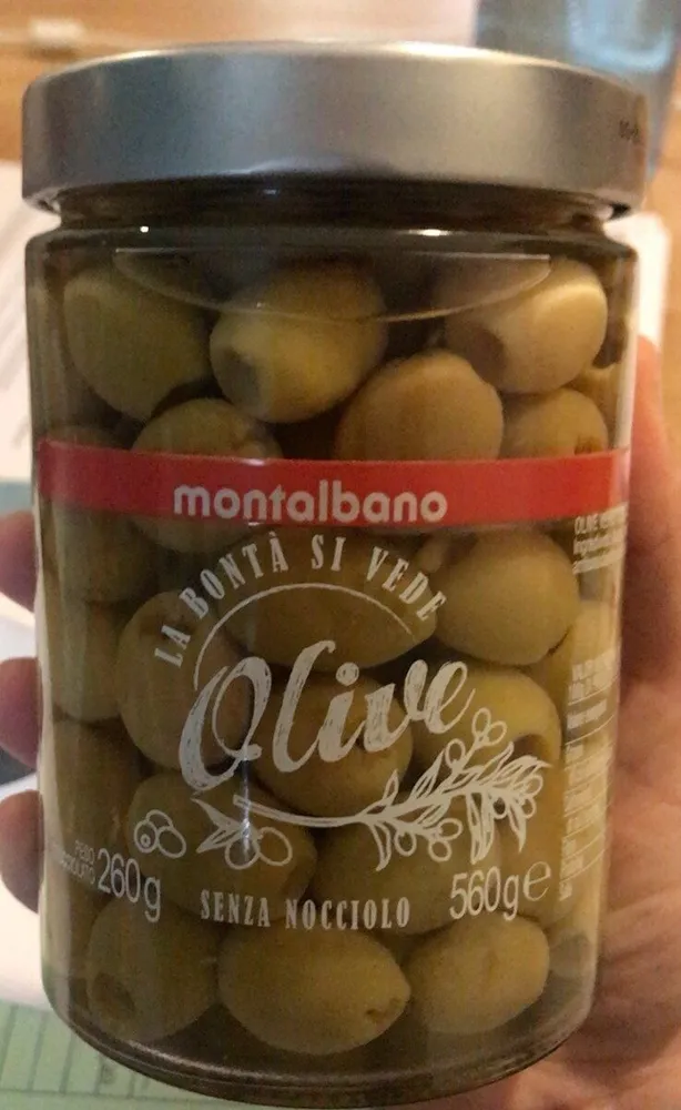 Olive senza nocciolo