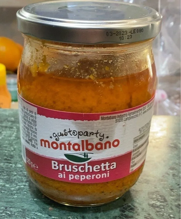 Bruschetta ai peperoni