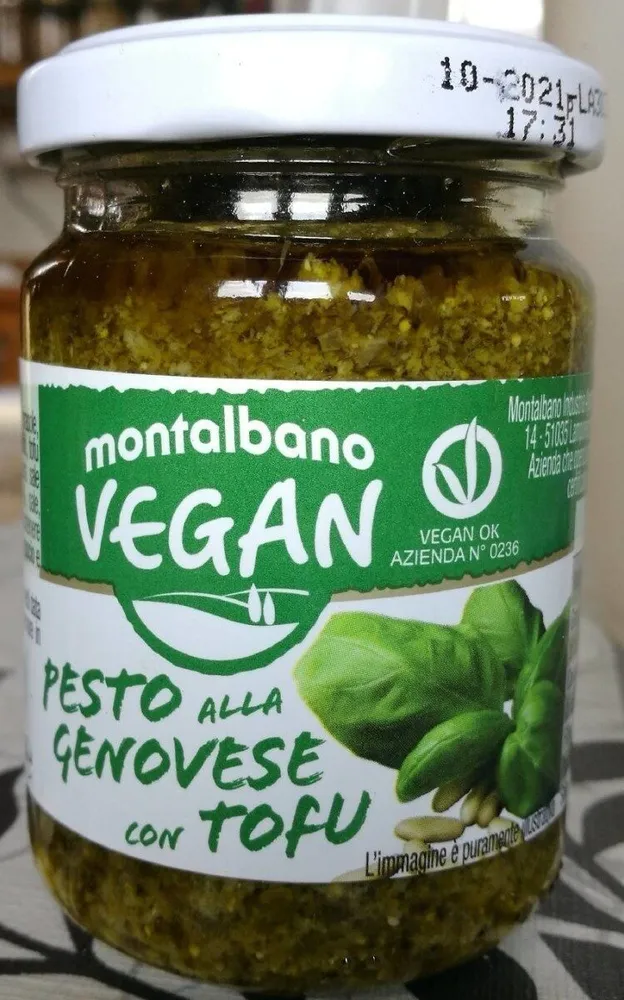 Pesto alla genovese con tofu