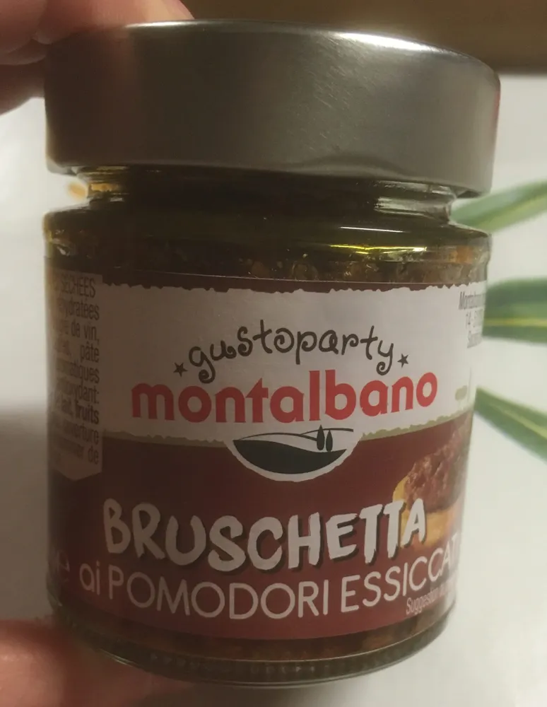 Bruschetta ai pomodori essiccati