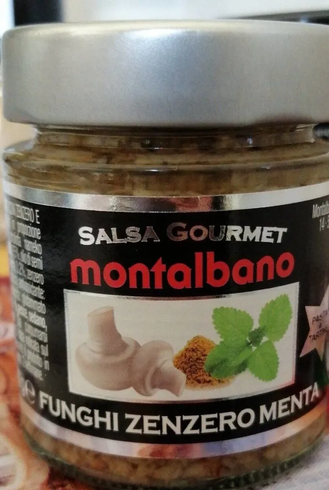 Salsa Funghi Zenzero Menta