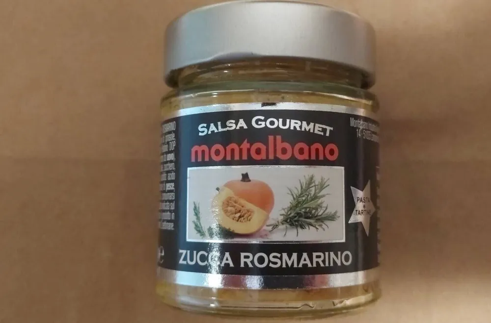 Salsa gourmet zucca rosmarino