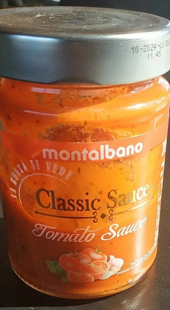 Classic Sauces Tomato Sauce