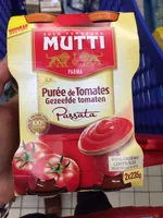 Mutti Purée de tomates les 2 pots de 235 g