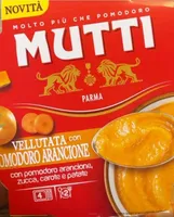 vellutata con pomodoro arancione