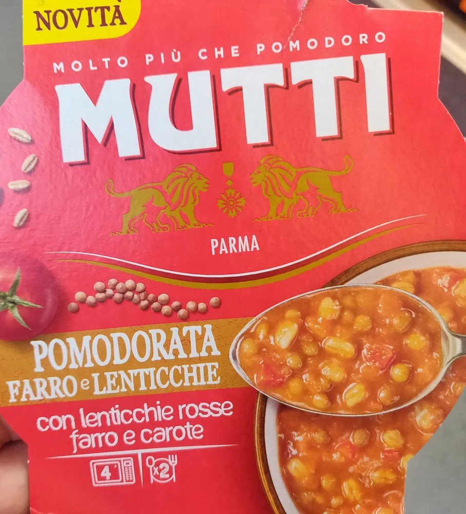 Pomodorata farro e lenticchie