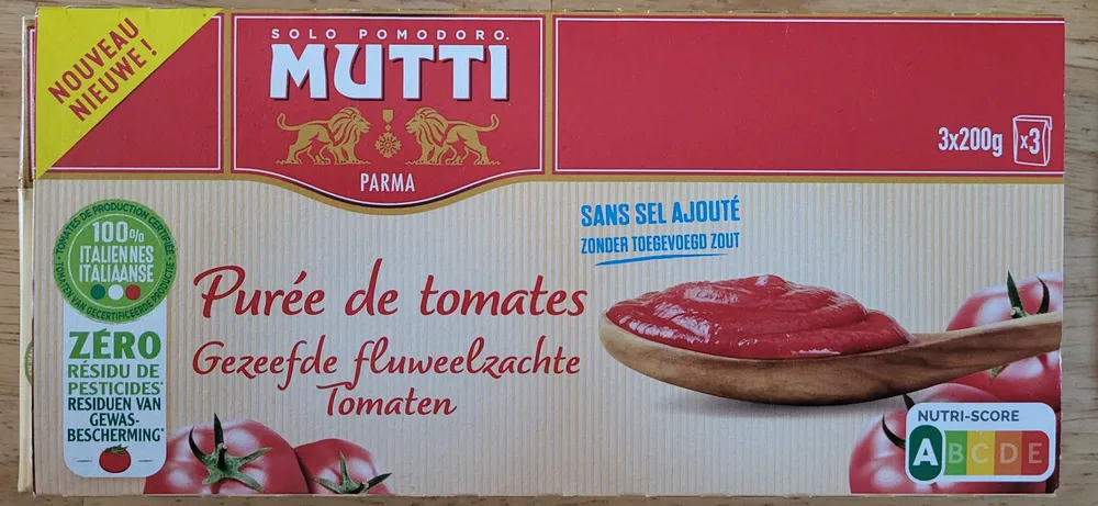 Purée de tomates