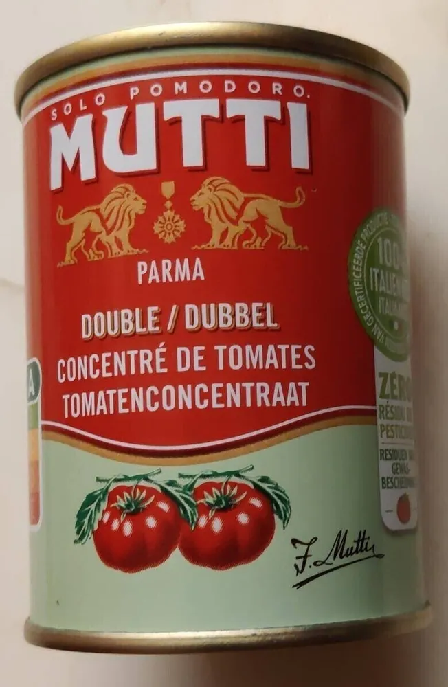 Double concentré de tomates