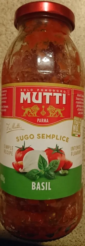 Sugo Semplice Basil