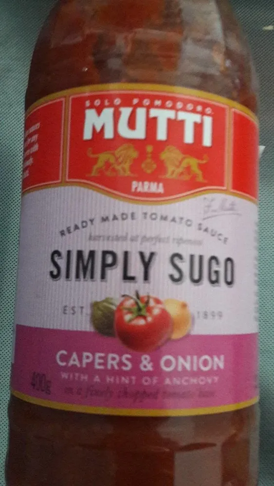 Sauce Tomate Capers&Onion