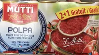 Tomates concassées fines 100% italiennes, Polpa