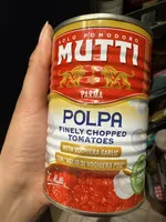 Mutti Pulpa Tomatenfruchtfleisch mit Knobi