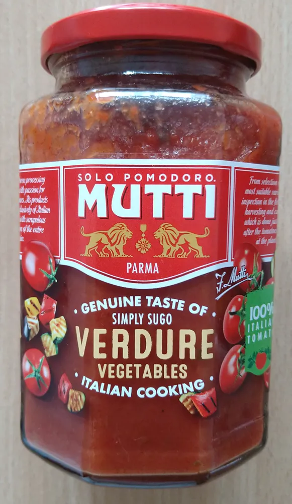 Sauce Tomate aux légumes grillés