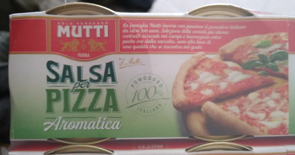 Salsa per pizza aromatica