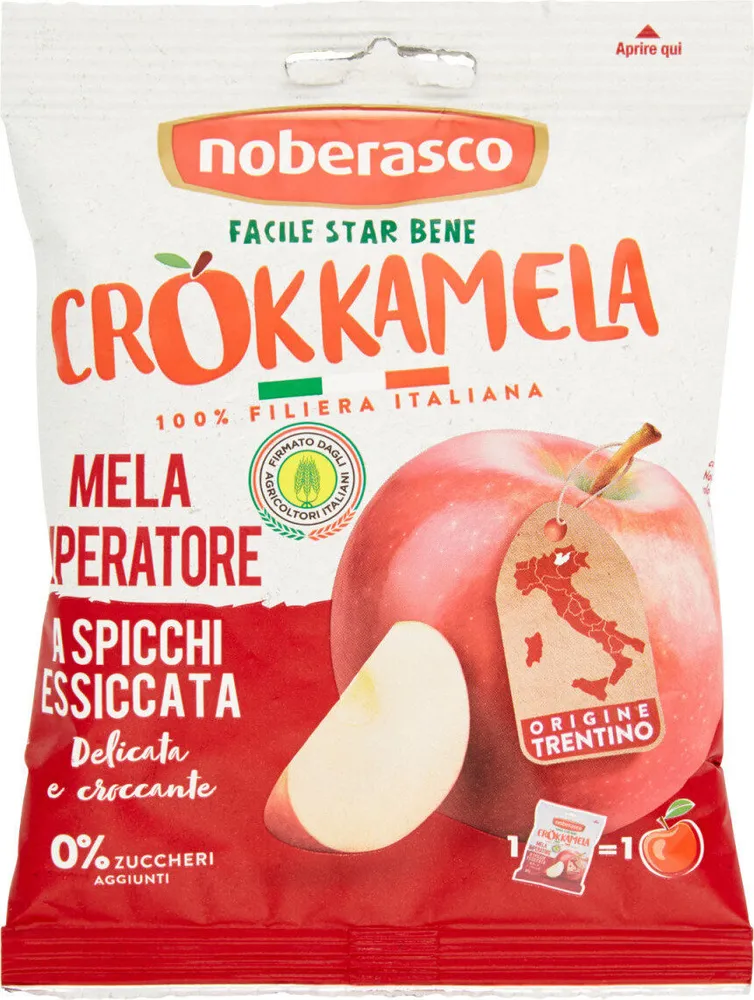 Crokkamela mela imperatore a spicchi essiccata
