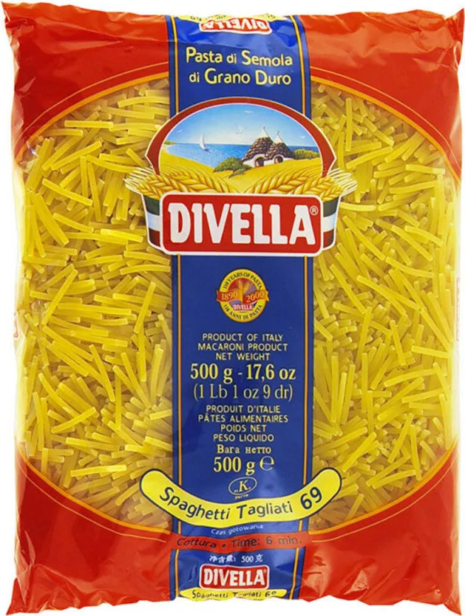 Spaghetti tagliati