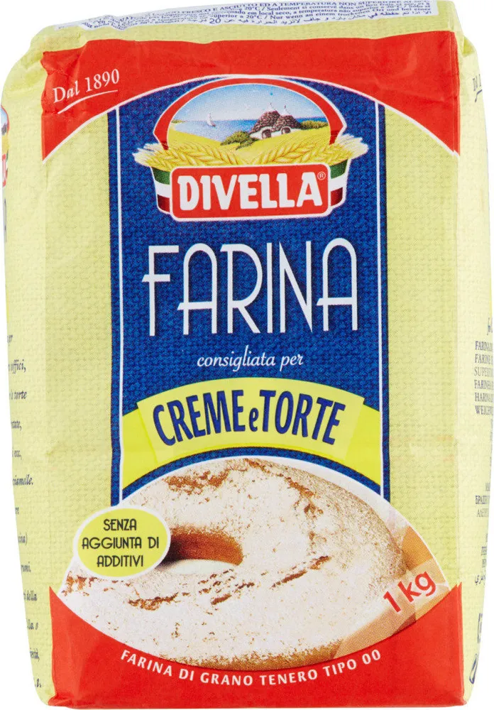 Farina consigliata pe creme e torte
