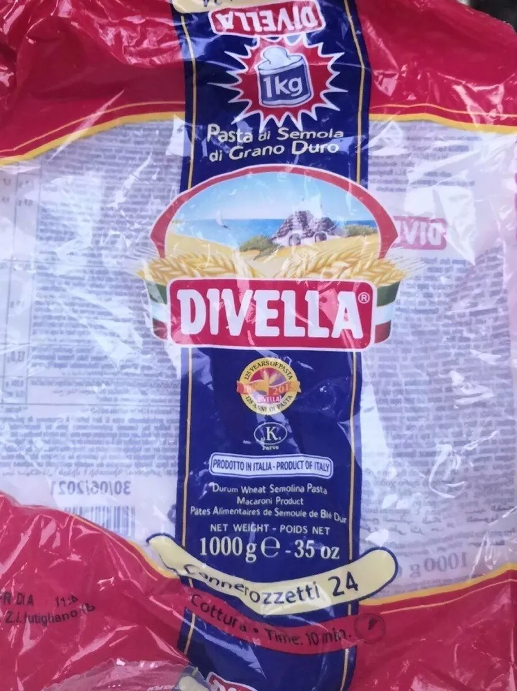 Pâtes cannerozzetti