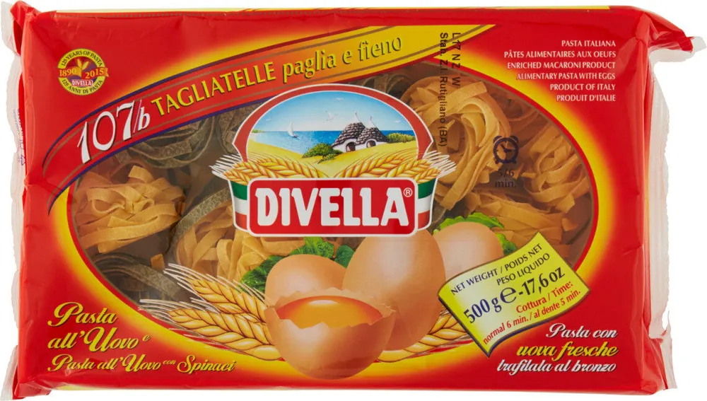 TAGLIATELLE PAGLIA E FIENO