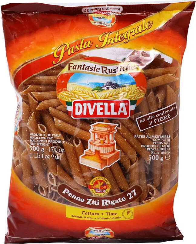 Pasta Integral Tipo Penne