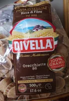 Pasta integrale, orecchiette 86