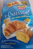 Croissant con crema pasticcera